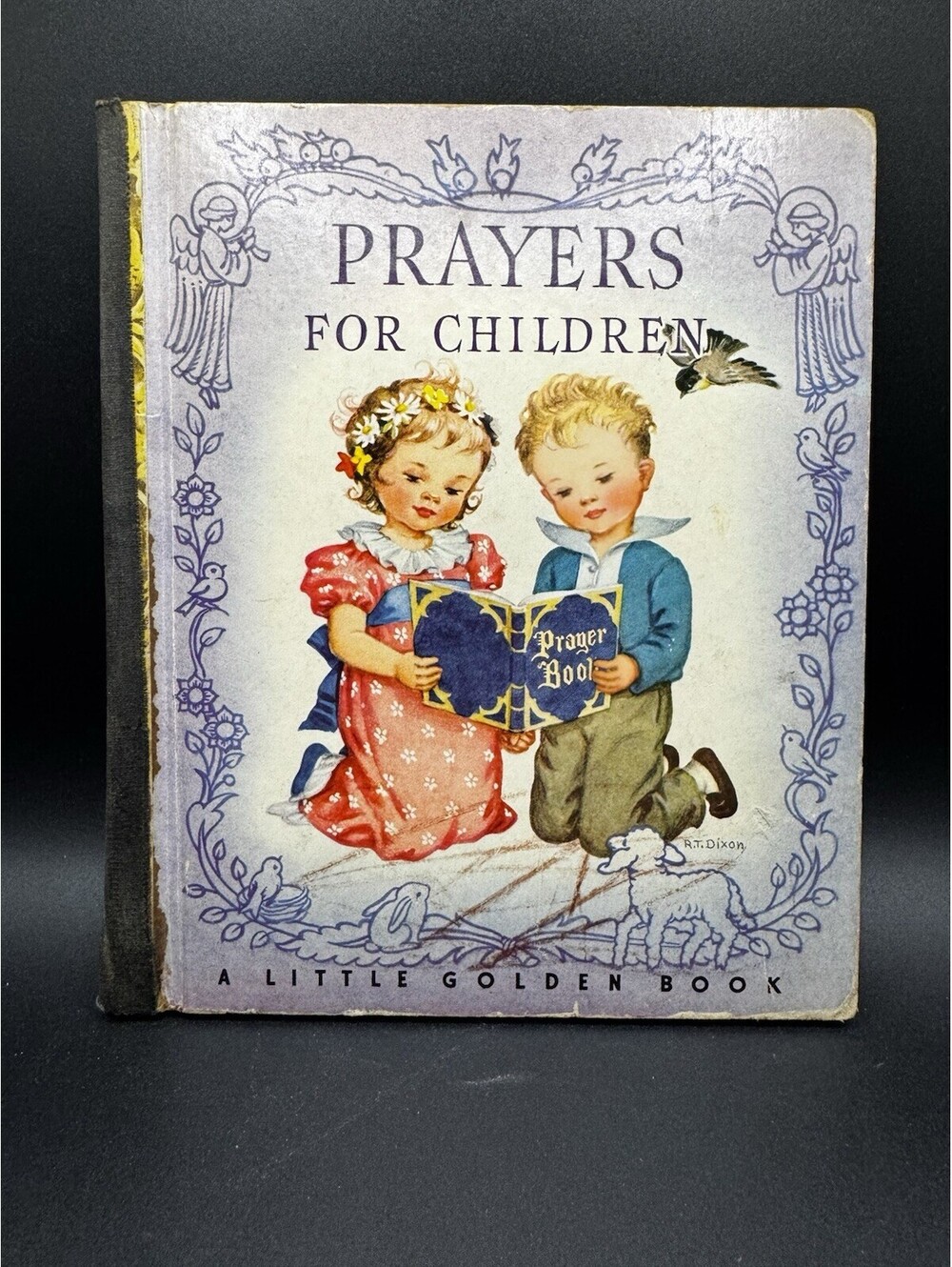 Prayers For Children - A Little Golden Book 1942 Hardcover Book - First Edition